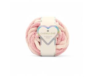 Chenillove SUPER BIG Chenille Plain Print Rico Crochet Yarn 300g Giant Ball