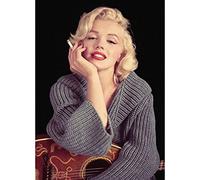 Chenistory Paint by Number Star Marilyn Monroe Drawing On Canvas Gift DIY Photos by Numbers Figure Kits Handpainted Art Home D