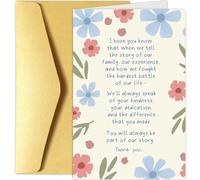 Chenive Thank You Card for Doctor Nurse, Appreciation Card for Hospital Medical Staff, Appreciation Gifts for Men Women, You Will Always Be Part Of Our Story