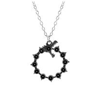 CHENJIRA Seven Dead Sins Necklace Keychain 2 Set Figure Meliodass Cosplay Chain Jewellery Seven Dead Sins Logo Pendant (B)