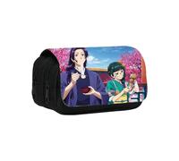 CHENJIRA The Apothecary Diary Pencil Case, Anime Apothecary Diary Figures Multi-Layer Large Capacity Pen Pouch - Multicolore (E)
