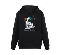 CHENKANG Men'S Hoodies Genesis Peter Band Gabriel Genesis Rock Band The Last Domino Tour Hoodies Sweatshirt Pullover Cotton Hoodie Size M Black