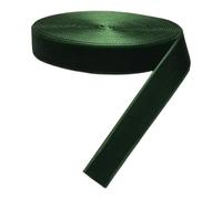 Chenkou Craft 5 Yards 5/8" Velvet Ribbon Lots Bulk Christmas Decoration,Gift Packing (Dark Green, 5/8"(15mm))