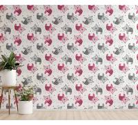 Chenlane Kitchen Wall Decor Cute Heartwarming Effect Outside Cartoon Cat