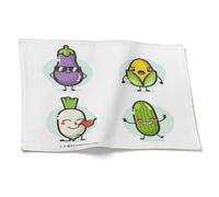 Chenlane Outdoor Placemats And Coasters For Garden Table Washable Mats Cute Funny Dinner Set 21x32cm（2Pcs）