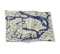 Chenlane Placemats Indian Kitchen Table Mat Abstract Art And Coasters Set Ironing Mats Top 32x42cm（2Pcs）