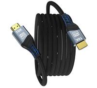 CHENLENIC 16K HDMI Cable, 96Gbps Ultra High Speed HDMI2.2 Cable 16K@30Hz 10K120Hz 8K@60Hz 4K@240Hz Cord, HDCP 2.3 & HDR10 eARC for Compatible with PS5/Xbox/Roku TV/Gaming PC/Blu-ra (HDMI2.2 16K 5M)