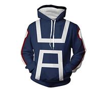 CHENMA Men Tokyo Ghoul 3D Print Pullover Hoodie Sweatshirt with Front Pocket