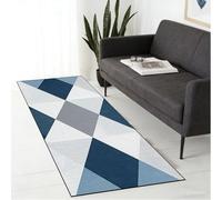 CHENMIAO Hallway Runner 90 x 340 cm Non Slip Low Pile Extra Long Kitchen Runner Carpet Floor Mat Absorbent, Machine Washable, Custom Length for Entryway, Kitchen, Laundry, A