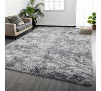 CHENMIAO Rugs Living Room 250 x 280 cm Soft Touch Thick Pile Shaggy Carpets Carpet Relax Rug Non-Slip, Many Different Sizes for Living Room Bedroom Sofa Floor Kids, Light Grey
