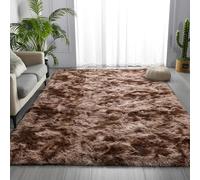 CHENMIAO Rugs Living Room 250 x 280 cm Thick Soft Fluffy Plush Non-Slip Floor Carpet Carpet Relax Rug Non-Slip, Many Different Sizes for Living Room Bedroom Sofa Floor Kids, Brown