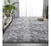 CHENMIAO Rugs Living Room 250 x 280 cm Thick Soft Fluffy Plush Non-Slip Floor Carpet Carpet Relax Rug Non-Slip, Many Different Sizes for Living Room Bedroom Sofa Floor Kids, Light Grey