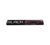 chenming Zinc Alloy Black Edition Car Stickers Fit For Volvo Warrior Modified Badges(White and red)