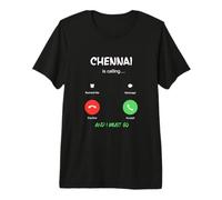 Chennai is Calling and I Must Go India Traveling Premium T-Shirt