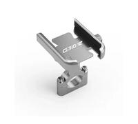 chennini Motorcycle aluminum alloy mobile phone holder For G310R G310GS G 310R 310GS G310 R 2017-2022 Accessories Motorcycle Handlebar Mobile Phone Holder GPS Stand Bracket(2)