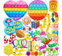 Chennyfun 50PCS Fidget Toys Pack, Sensory Fidget Toys Set