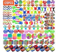 Chennyfun Party Bag Fillers for Kids, 120 PCS Bulk Party Toys Party Favors Party Bag for Children, Game Prizes, Classroom Rewards, Stocking Pinata Fillers, Easter Gifts for Birthday Party