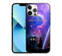 CHENQIAOHU Compatible with iPhone 12 Pro Max Case, Design Unique Pattern Soft TPU Bumper Slim Protective Case for Men Women Girl Boy(Science-Fiction-Doctor-Who-4)