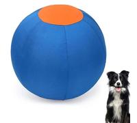 CHENRI Pet Teeth Grinding Inflatable Training Ball, 45cm Herding Ball for Dogs, Dual Layered Herding Dog Balls for Australian Shepherds, Dog Training Toy, Interactive Dogs Toy for Outdoor Play (B)