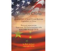 Chen's Made in China: The Development of Small Private Business Capitalism in China