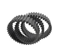CHENS3D 1 pc DS3M924/927/948/999/1005/1014/1050/1056 Rubber Double-sided Toothed Belt, Width 4-25mm D3M DA3M Timing Belt(DS3M1005,6mm)