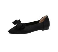 CHENSIYU Ladies Leopard Print Shoes Size 5 Flat Comfortable Breathable Mesh Slip On Work Dress Shoes Lightweight Non Slip Mam Walking Shoes Ladies Flat Pumps Size 6 (Black, 6)