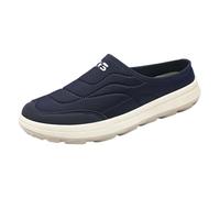 CHENSIYU Men lip On Slippers Trainers Lightweight Comfortable Walk Shoes Backless Casual Sneakers Mens Non Slip Gym Jogging Shoes (Blue, 6.5)