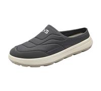 CHENSIYU Men lip On Slippers Trainers Lightweight Comfortable Walk Shoes Backless Casual Sneakers Mens Non Slip Gym Jogging Shoes (Grey, 8.5)