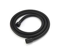 chensong Shower Hose Stainless Steel Shower Hoses 0.5m/1m/1.5m Plumbing Hoses Chrome G1/2 Inch Bathroom Shower Head Pipe Black/Gold Plastic Shower Hose (Color : Black 50cm)