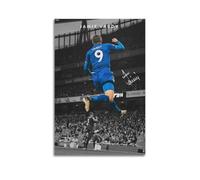 CHENSUL Jamie Vardy Soccer Superstar Poster Canvas Painting Wall Art Decorative Picture Prints Modern Decor 12x18inch(30x45cm)