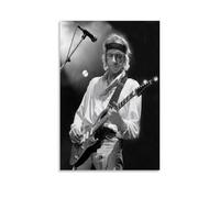 CHENSUL Mark Knopfler Black And White Poster Art Canvas Painting Decor Wall Print Photo Home Modern Decoratives 12x18inch(30x45cm)