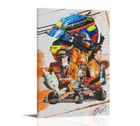 CHENSUL Oscar Piastri Formula Racing Champion Poster Decorative Painting Canvas Wall Art Living Rooms Bedroom Painting 12x18inch(30x45cm)