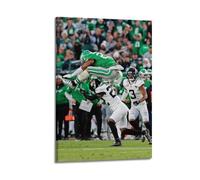 CHENSUL Saquon Barkley Rugby Star Poster Canvas Painting Wall Art Decorative Picture Prints Modern Decor 08x12inch(20x30cm)