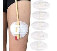 CHENTIAN Catheter Stabilization Device Holder Foley Catheter Urinary Legband Holder Sticker Disposable Leg Bag Strap Statlock for Men Women Patient, 10/20/30/40 Pieces-10Pieces