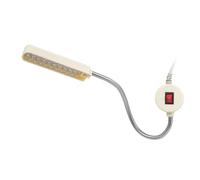 CHENTON Household Duties Chores Lamp Fixture 6 5 30LEDs Lamp 30LEDs Lamp Fixture Fixed Base Flexible Bendable Tube for Housework Household Duties Chores