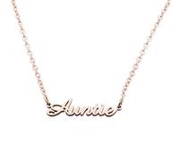 Chenva Aunt Niece Necklace The Love Between Aunt and Niece is Forever, Metal, Medium