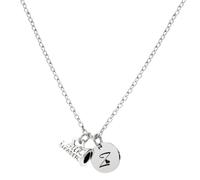 CHENVA Cheerleader Gifts Initial Necklaces Megaphone Necklace Gift for Dance Team Dance Team Necklaces, S, Stainless Steel, n