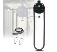 CHENWY Endless Rope Trainer, Pulley Cable Machine System, Adjustable Resistance, Full Body Workout Tool, Pull Rope Fitness Training for Grip, Arms, Back, Body Coordination Exercises