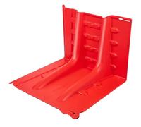 CHENWY Flood Protection Barrier,Flood Barrier, ABS L-Shaped Flood Barriers for Home Reusable Suitable for Flood, Whirlwind,Garage, Office, Basements, Warehouses(6pcs)