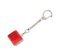 Chenxi Studio 1-Key Keycap Tester Keyboards Clicks Toy With LED Lights Keyboard Clicks For Stress Relief And Focusing Enhancement LED Ease Chooser Keychain