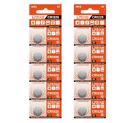 Chenxi Studio 1 Set CR1225 3V Batteries Coin Battery for Electronics Such as Doorbells, Sports Equipment, and Calorie Counters