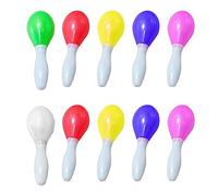Chenxi Studio 10Pcs LED Maracas Flashing Light Glowing Sand Hammer Toy Hand KTV Birthday Halloween-Carnival Props