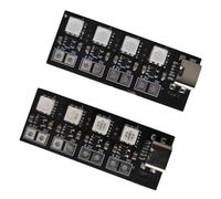 Chenxi Studio 2pcs 0.5A 4.2V Charging Circuit Board Universals Compatibility For Electronic Devices With Short Circuits Protections Efficient Cooling Battery Charging Module