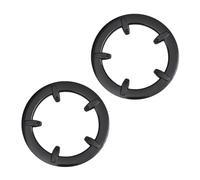 Chenxi Studio 2Pcs 5 Hole Bicycles Chain Guard Impacts Resistant Bikes Sprocket Covers Bicycles Chainwheel Protector Enduring Resistant Sprocket Protective Cover
