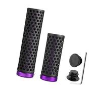 Chenxi Studio 2pcs Comfortable Bikes Hand Grip Bicycles Handlebars Grips Easyly Install Bike Grip For Long Distances Cycling Aluminum Alloys Bicycles Grips