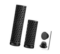 Chenxi Studio 2pcs Comfortable Bikes Hand Grip Bicycles Handlebars Grips Easyly Install Bike Grip For Long Distances Cycling Aluminum Alloys Bicycles Grips