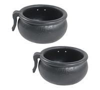 Chenxi Studio 2PCS Poultry Drinking Bowl Heavy Duty Rubber Feeder Waterer Cup Easy Installation Mounted Design For Hens Ducks Training Safe Rubber Chicken Water Bowl