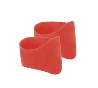 Chenxi Studio 2Pcs Sports Youth Lace Bands Soccer Cleat Lace Protector Soccer Shoe Bands Silicone Shoelaces Covers Enduring Shoe Youth Accessories