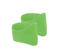 Chenxi Studio 2Pcs Sports Youth Lace Bands Soccer Cleat Lace Protector Soccer Shoe Bands Silicone Shoelaces Covers Enduring Shoe Youth Accessories
