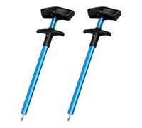 Chenxi Studio 2Pcs Squeeze Out Fish Hook Remover Tool Fishing Hook Separator Aluminum Extractor Fish Dehooker Fishing Accessory Sea Tool